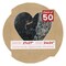 Beige Suede Mat Board for 27x27 Frames - Heart Opening for 24x24 Photos